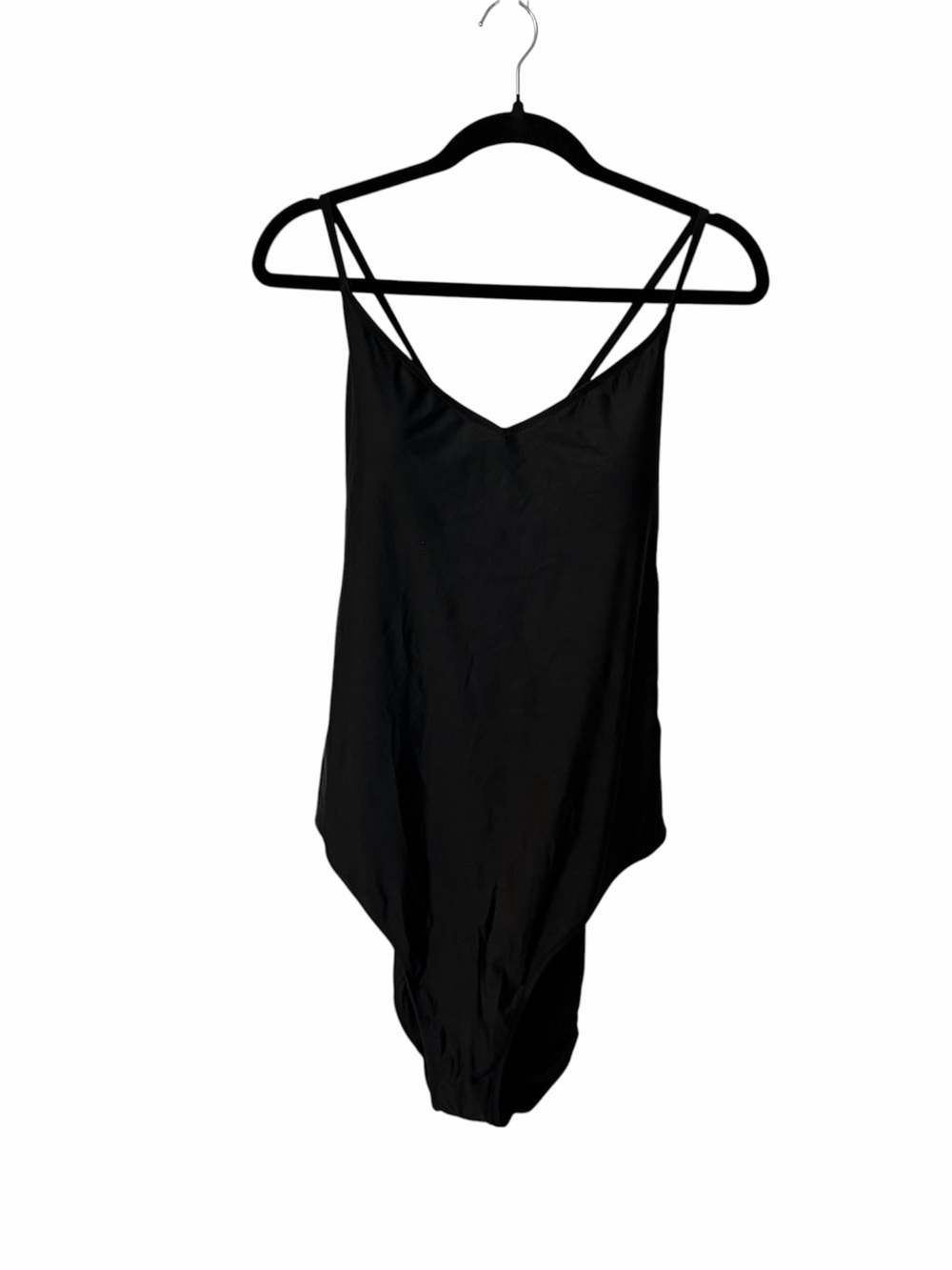 Aerie Women’s Black One-Piece Full Coverage Swimsuit Sz XXL Long NWT